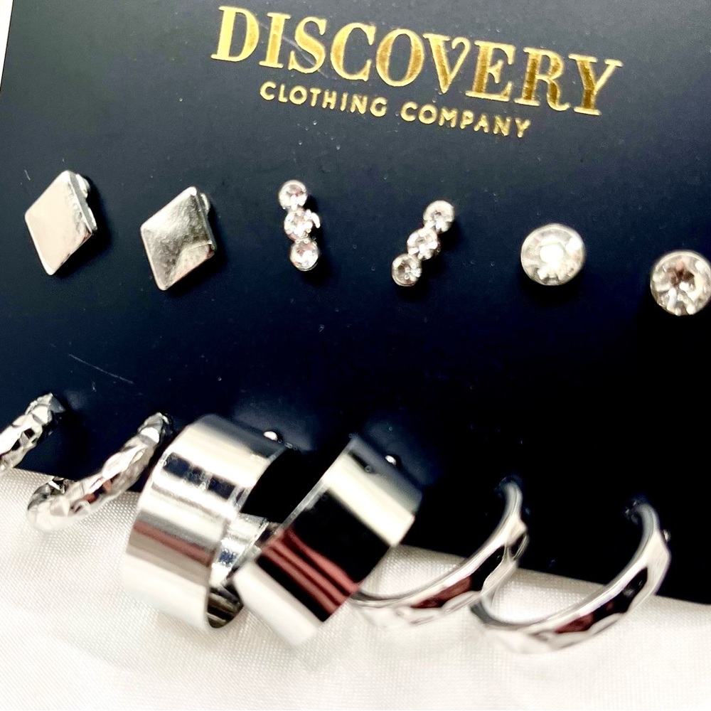 Discovery Silver Earring Collection